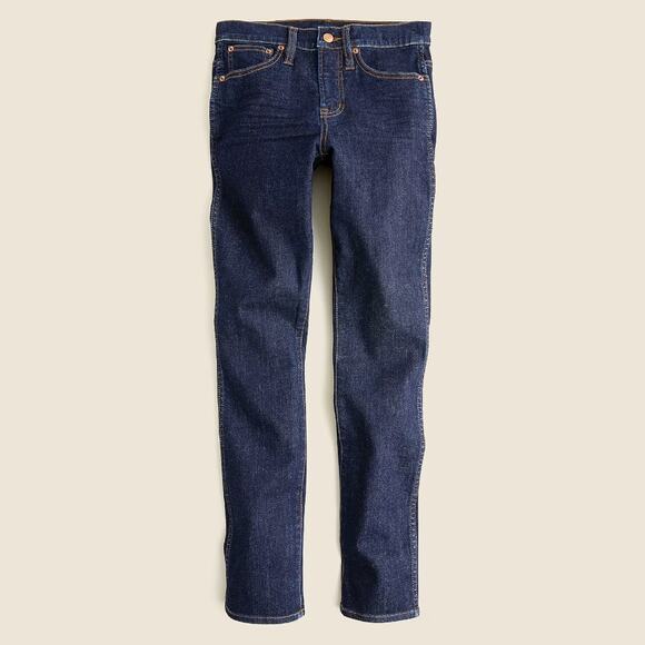 NWT J. CREW Denim 9" Vintage Straight Jeans Womens Size 24 Resin Rinse Mid Rise - Picture 1 of 13